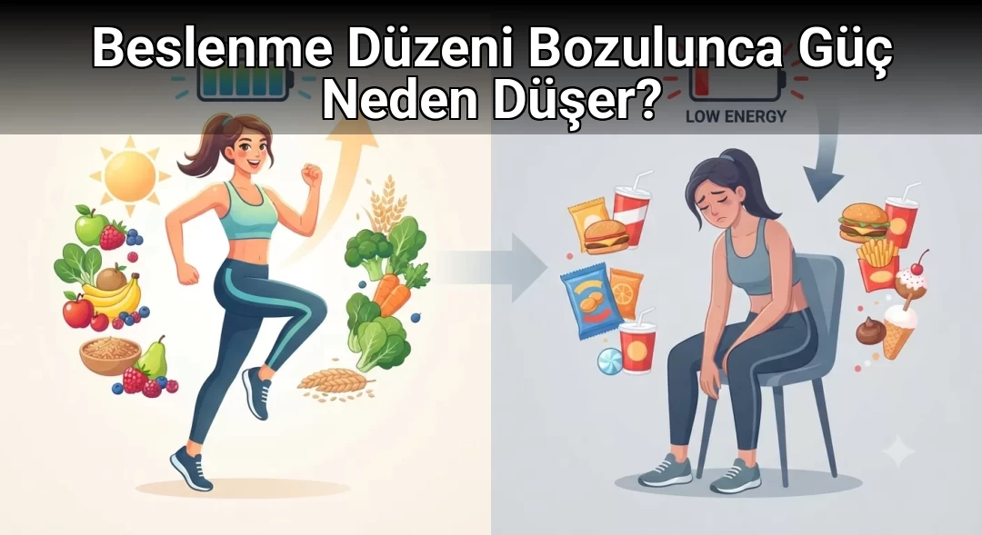 Beslenme Düzeni Bozulunca Güç Neden Düşer?